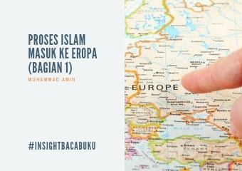Proses Islam Masuk Ke Eropa (bagian 1)